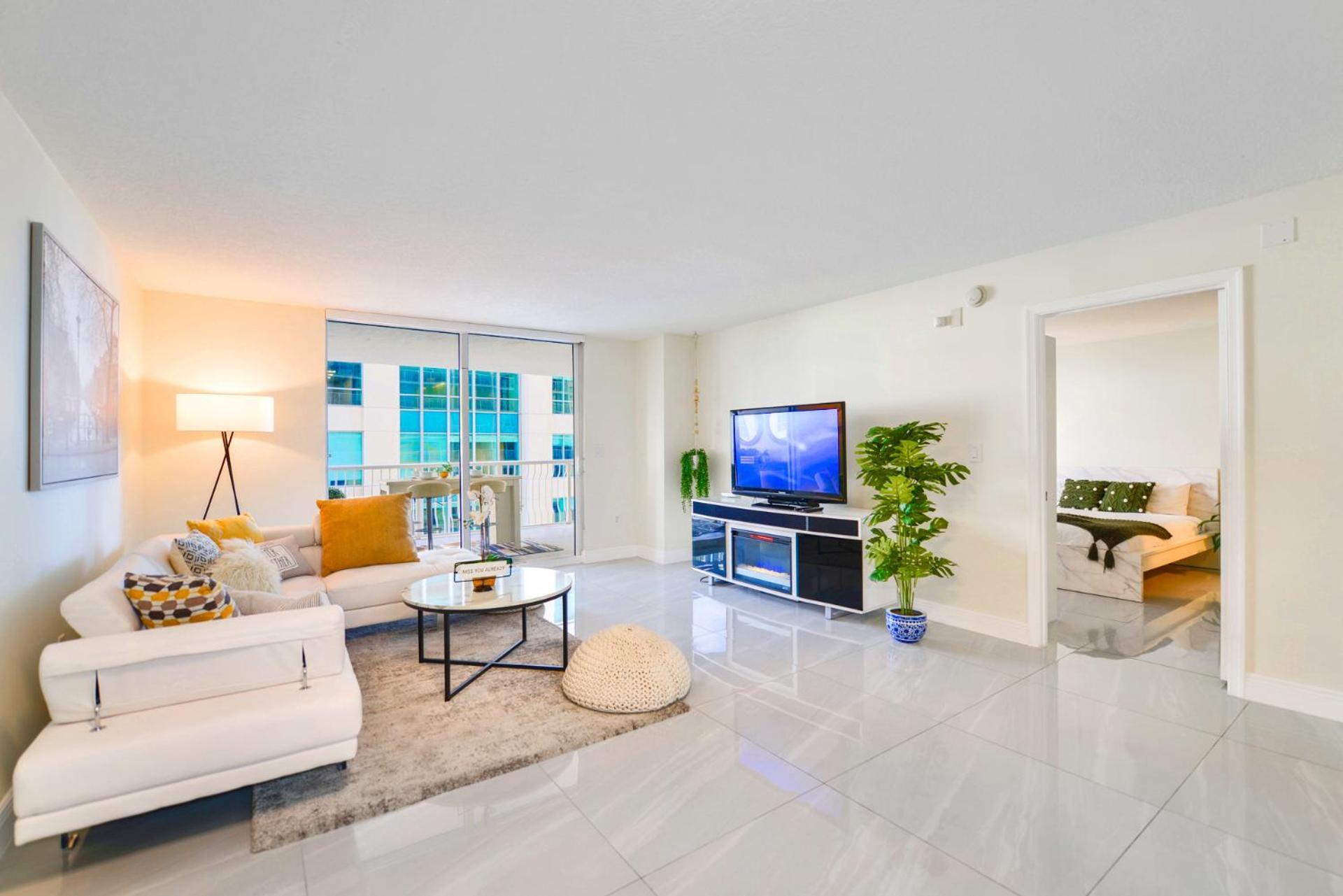 Apartment Elegant 2br Retreat Brickell